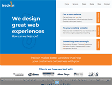 Tablet Screenshot of ireckon.com